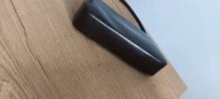 Bolso de mano/hombro. Marrón. Clásico, vintage