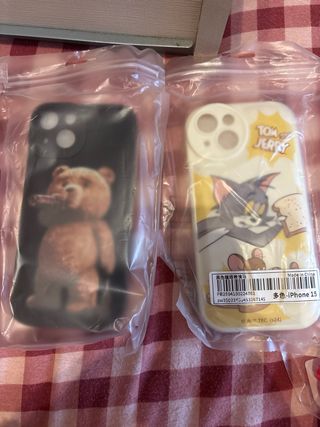 6 Fundas de iPhone 15 Rosa Antigolpes