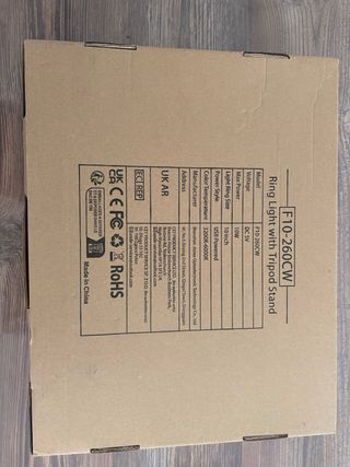 Aro de Luz LED F10-260CW con Trípode