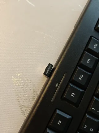 Teclado Cherry KW 3000 Inalámbrico Negro