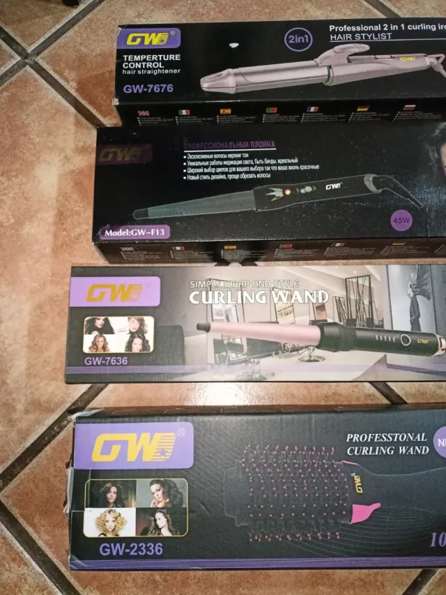 4 Accessori per Parrucchiere GW nuovi