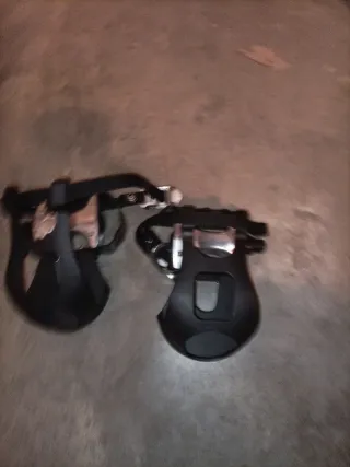 Pedales de bicicleta negros