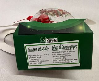 Confezione regalo infusi tè pallina