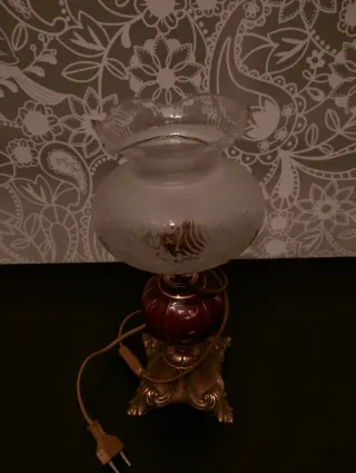 Lámpara de mesa vintage