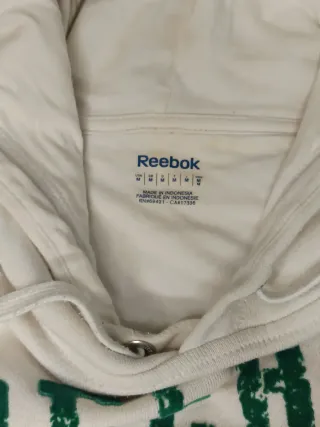 Reebok clasic Sudadera Blanca con capucha