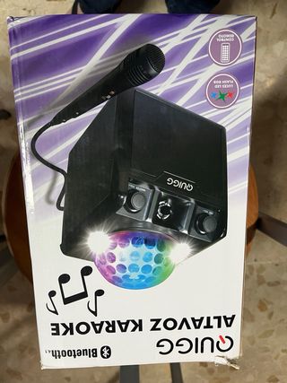 Altavoz Karaoke QUIGG Bluetooth 4.1