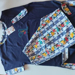 Pijama Nerva Algodón Estampado Talla 46 nuevo