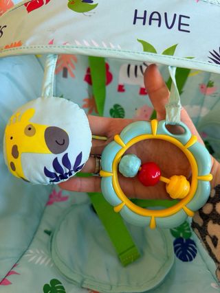 Hamaca para bebé con diseño de animales