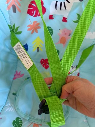 Hamaca para bebé con diseño de animales