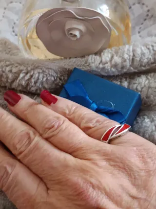 Anillo Plata de Ley Diseño Moderno