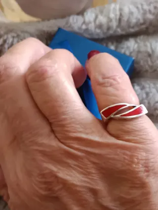 Anillo Plata de Ley Diseño Moderno