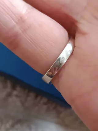 Anillo Plata de Ley Diseño Moderno