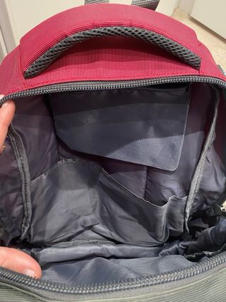 Mochila Alexander Deportiva Roja y Gris