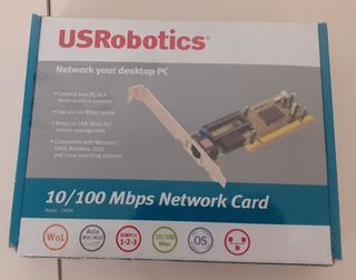 2 Schede di Rete USRobotics 7900A 10/100 Mbps