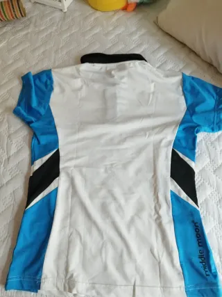 Camiseta y falda pantalon Padel Middle Moon Azul/B