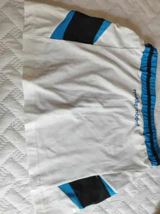 Camiseta y falda pantalon Padel Middle Moon Azul/B