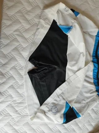 Camiseta y falda pantalon Padel Middle Moon Azul/B