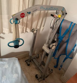 Grúa traslado de personas