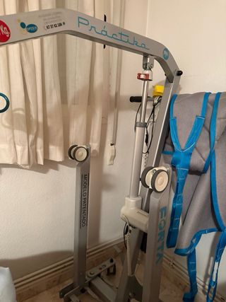 Grúa traslado de personas