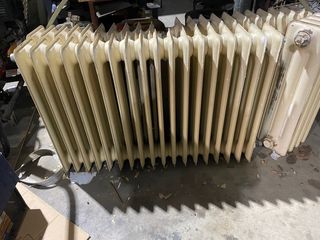 Radiador de agua antiguo