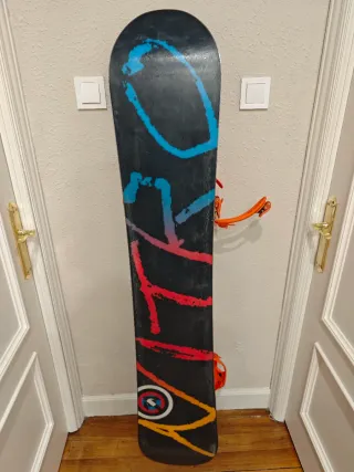 Tabla Snowboard Nitro 155 + Fijaciones Salomon L