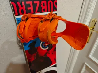 Tabla Snowboard Nitro 155 + Fijaciones Salomon L