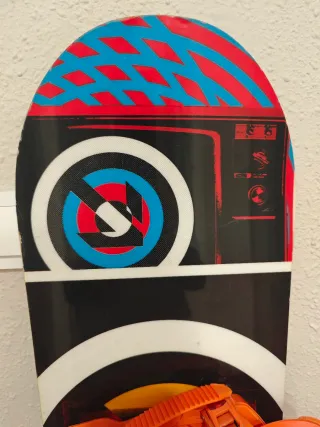 Tabla Snowboard Nitro 155 + Fijaciones Salomon L