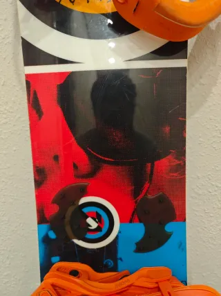 Tabla Snowboard Nitro 155 + Fijaciones Salomon L