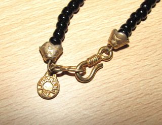 Collar gargantilla choker Colombia Linarena 24 k