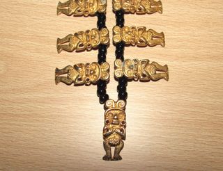 Collar gargantilla choker Colombia Linarena 24 k