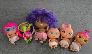 Casa Bellies con Muñecas y Accesorios