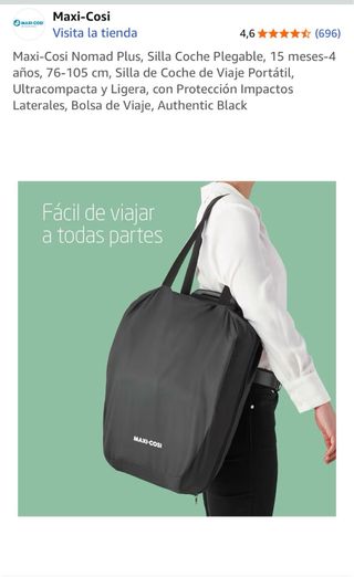 Maxi-Cosi Nomad Plus Silla Coche Plegable