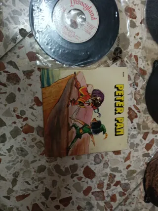Lote Vinilos Cuentos Infantiles Disneyland