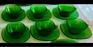 Juego 7 Tazas Café Leche - Vintage