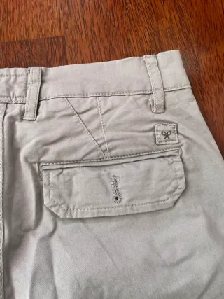 Pantalón Cargo Chino Silbon Gris Talla M