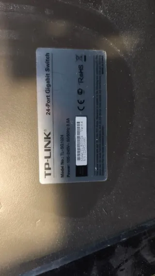 Armario Rack Servidor Grande Negro 60x80x130