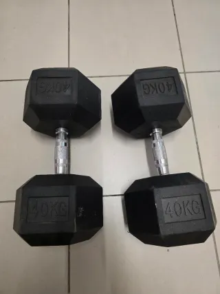 Mancuernas 40kg (Set de 2)