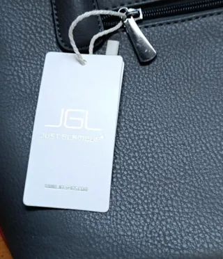 Borsa donna grigio e bordeaux