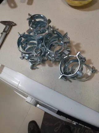 Abrazaderas Acero 60mm (Pack 18)