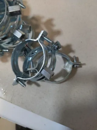 Abrazaderas Acero 60mm (Pack 18)