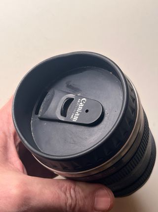 Vaso termo forma teleobjetivo