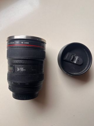 Vaso termo forma teleobjetivo