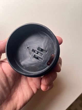 Vaso termo forma teleobjetivo