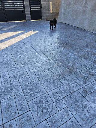 Hormigón impreso para piscinas