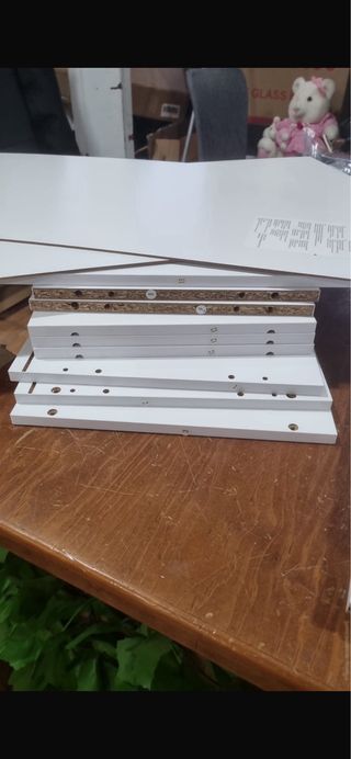 Librería 7 Niveles Blanca