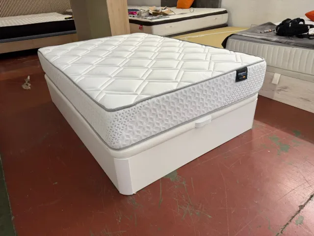 135x190 CANAPE MADERA COLCHÓN SLEEPINBED HR27