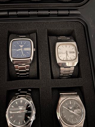 Relojes Seiko - Estuche 8 Piezas
