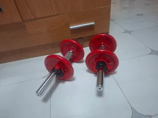 Mancuernas satler 2kg c/u + cierres