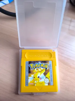 Cartucho Pokémon Amarillo Game Boy Nintendo