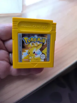 Cartucho Pokémon Amarillo Game Boy Nintendo